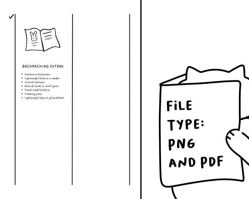 PDF Backpacking Checklist Essential Gear & Packing Guide Outdoor