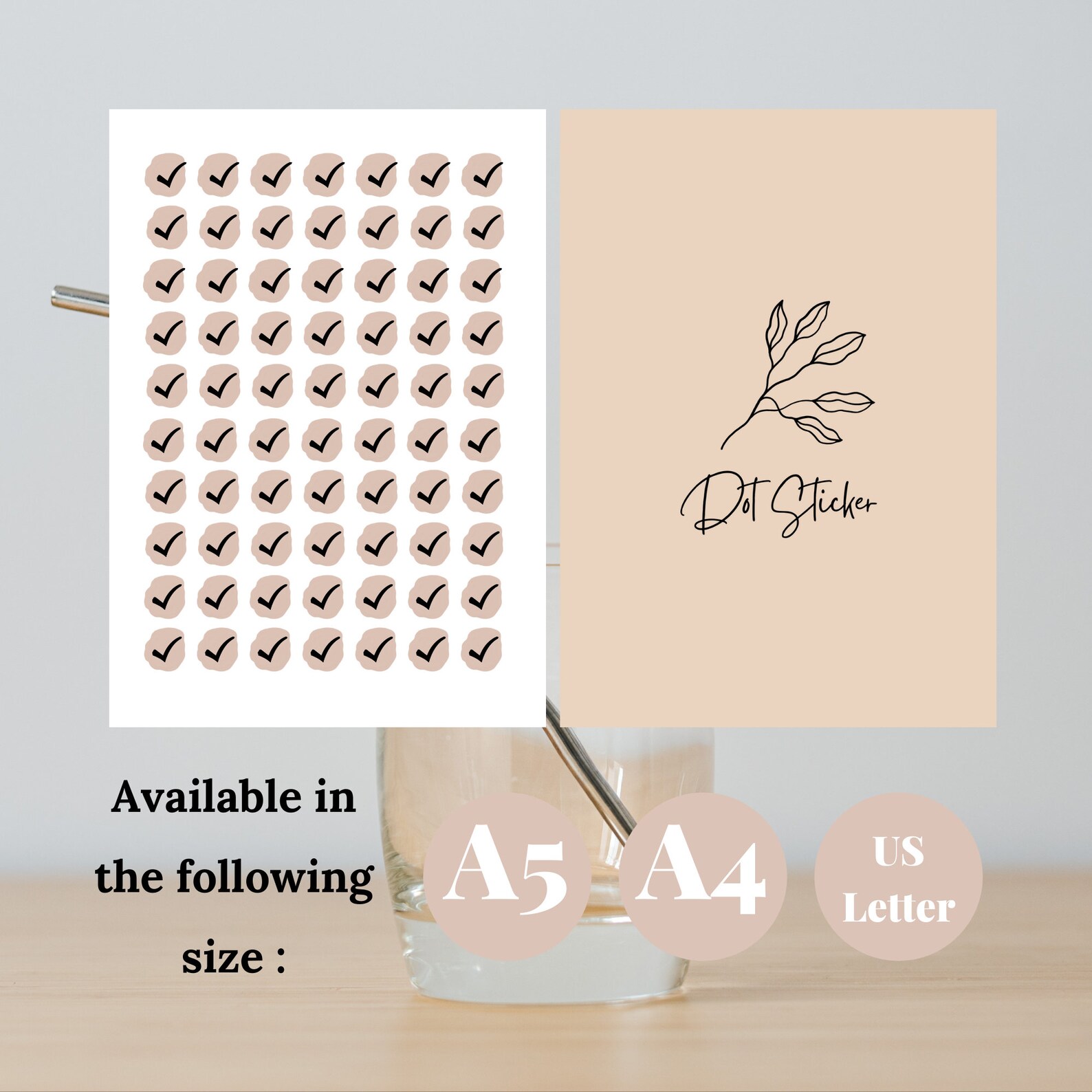 Checklist Stickers Sheet Printable - Etsy