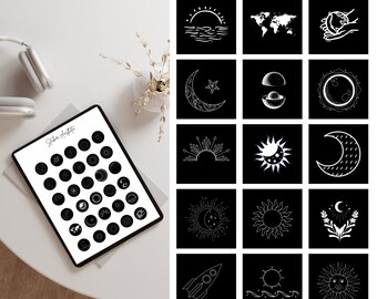 Astronomy Stickers | Astrology Stickers | Star Stickers