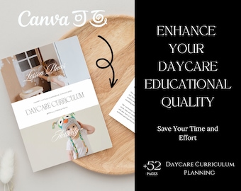 Editable Daycare Curriculum Planning - Comprehensive Guide for Educators | All in One