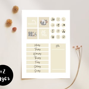 Flylady Zone Stickers and Planner Stickers : Pdf & Svg