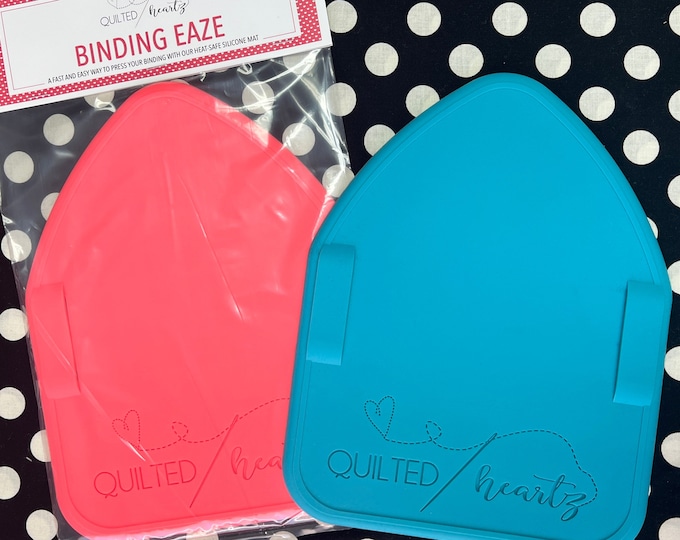 Quilted Heartz Binding Eaze Etsy