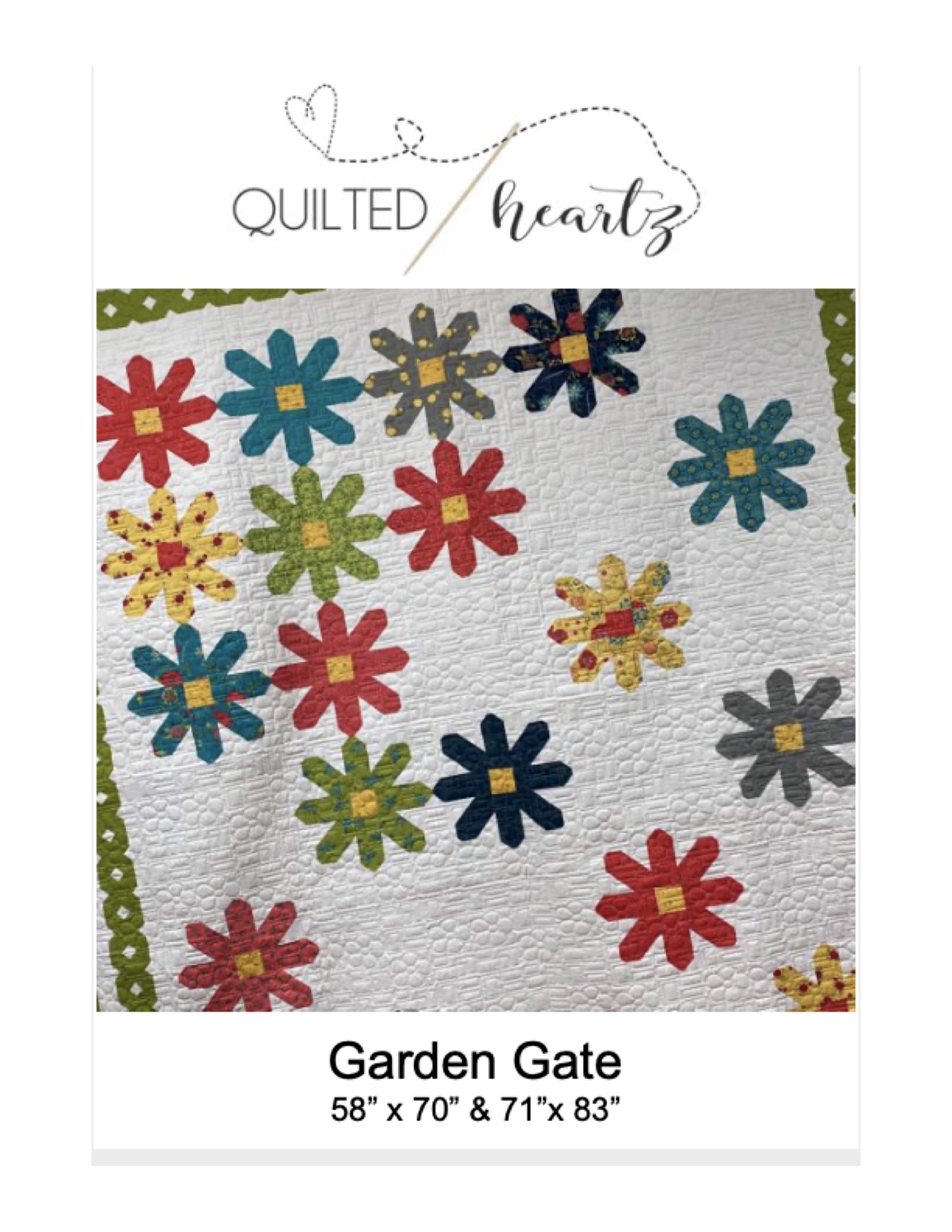 Garden Gate Quilt Pattern (digital Copy Only) - Etsy