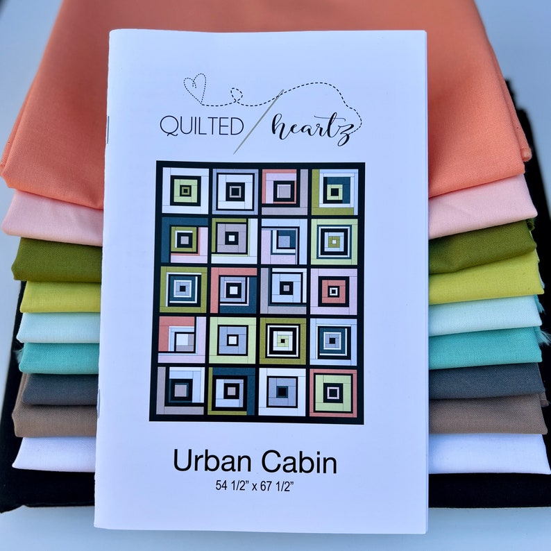 Urban Cabin Quilt Kit Etsy