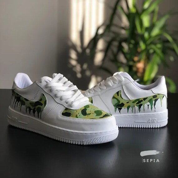 custom camo air force 1