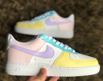 pastel color nike shoes