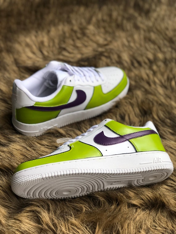 slime green af1