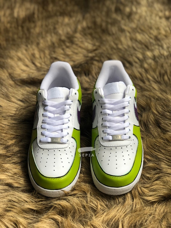 slime green af1