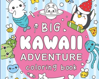 Download Cute Coloring Book Etsy