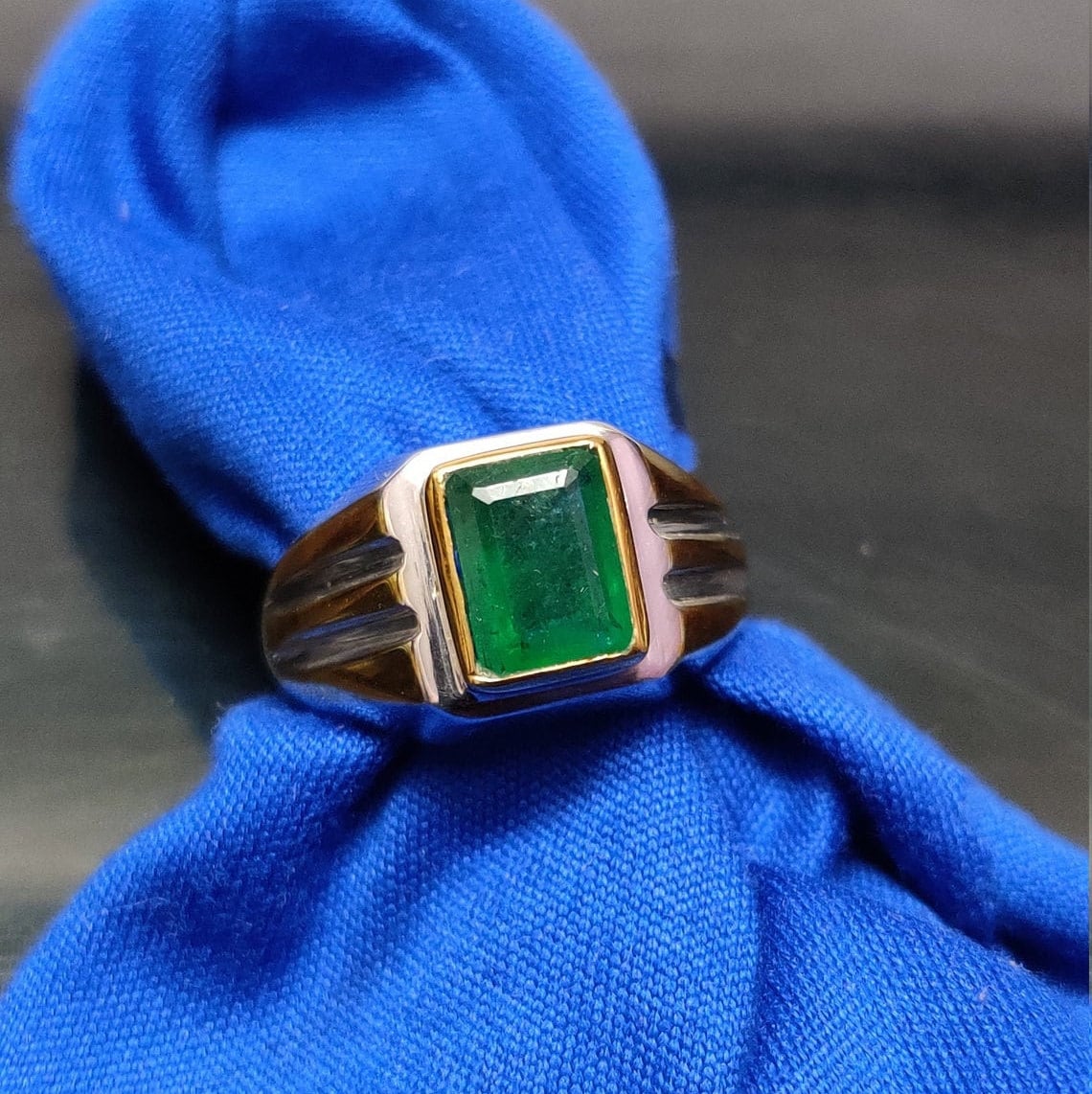Prism of Grace emerald Ring