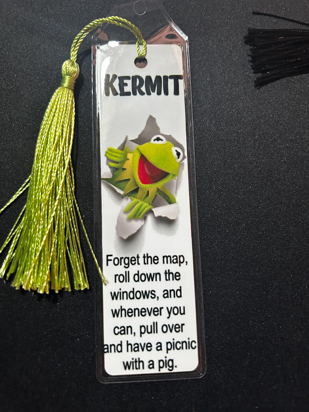 Muppet Themed Bookmark Kermit - Etsy