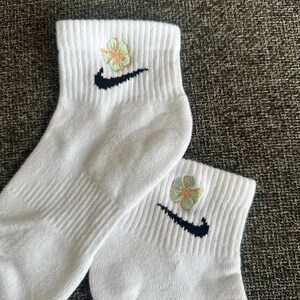 Summer Embroidered 3 Pack Socks | Summer Beach Embroidered Socks ...