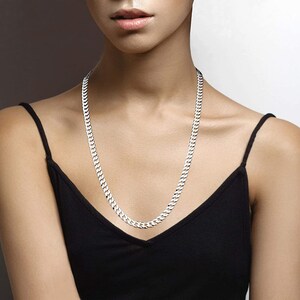 thumbnail image 2 of 9ct Gold Filled Solid Cuban Link Necklace – 22 Inch 8mm – Italian Made 2 of 3