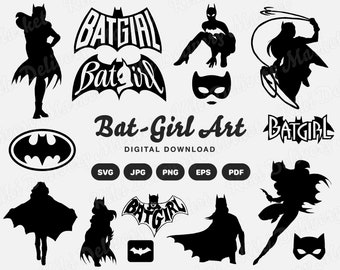 Batman Clipart Etsy