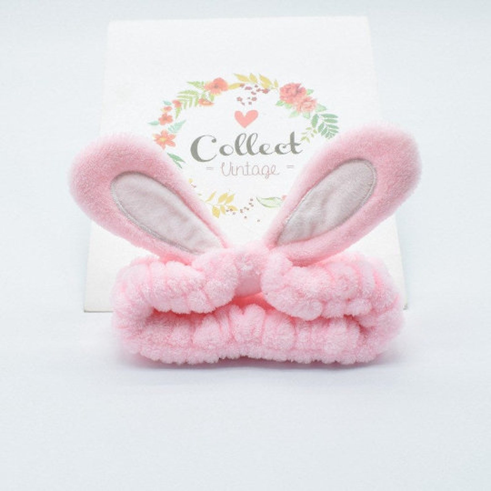 Bunny Headband Spa Headband Rabbit Beauty Headband Etsy