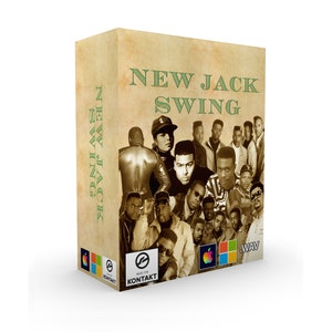New Jack Swing 90's Rnb Library for KONTAKT + WAV (Teddy Riley, Guy, Bobby Brown, Etc) (Akai MPC, Logic, Reason)