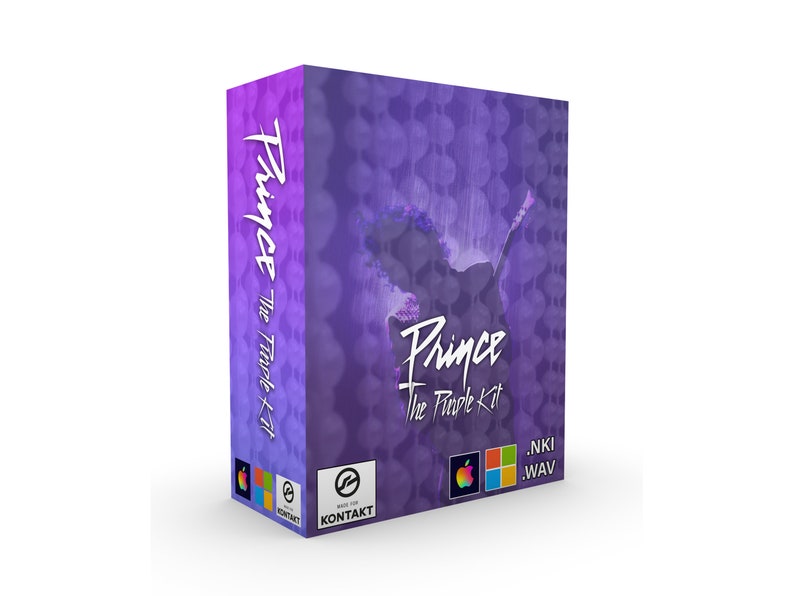 Prince The Purple Kit Sound Library for KONTAKT WAV Akai MPC, Reason, Ableton Live, Pro Tools, Logic, Etc image 1