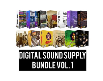 Digital Sound Supply Bundle KONTAKT + WAV Files (Akai MPC, Reason, Ableton Live, Pro Tools, Logic, Etc)