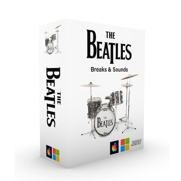The Beatles Drum and Breaks Library (Authentic) for KONTAKT + WAV (Ableton Live, Logic, Reason, Akai MPC, Maschine)