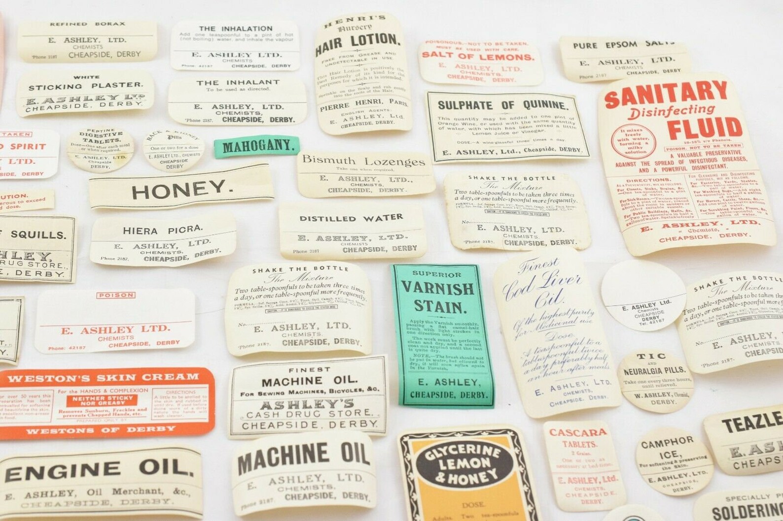 Vintage Medicine Cure Bottle Labels Pharmacy Apothecary Etsy