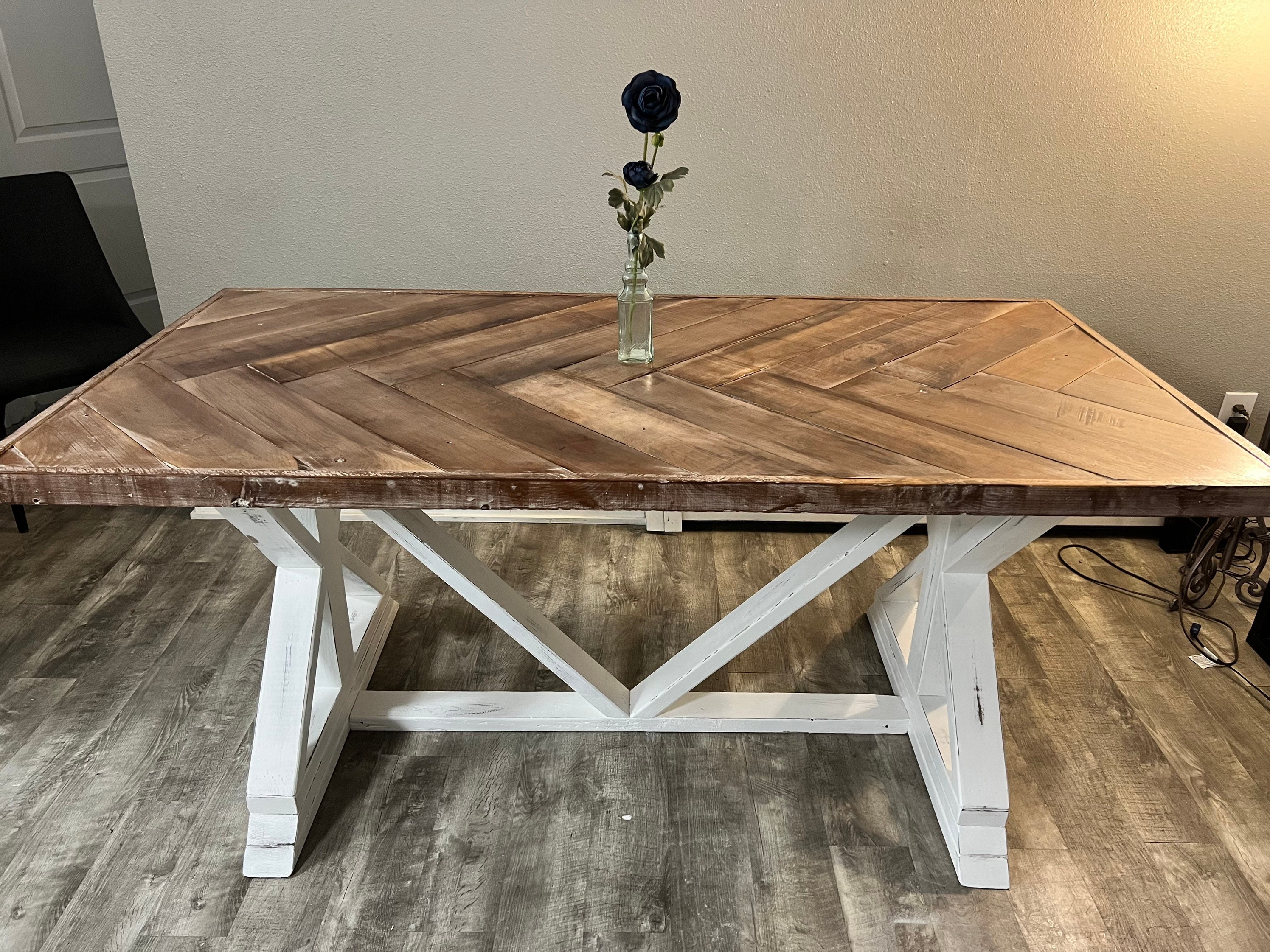 【LIFE FURNITURE 】HERRINGBONE TABLE LIFE FURNITURE HERRINGBONE TABLE Herringbone Mosaic Parquet