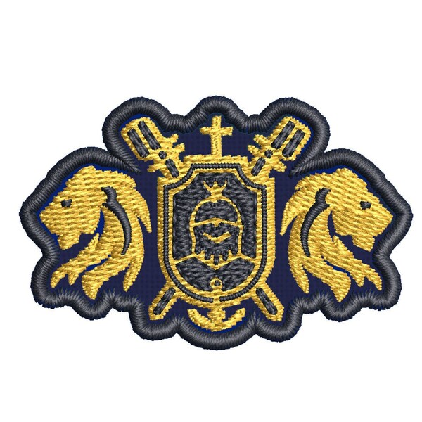 English Coat of Arms Patch Etsy