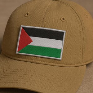 Palestinian Flag Patch/Iron-On Patch/Sew-on Applique for Uniform, Jacket, Gear/Travel Souvenir/Biker Patch/MC Club/Military Veteran image 6