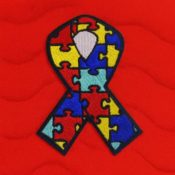 AUTISM AWARENESS RIBBON PATCH | ABC PATCHES