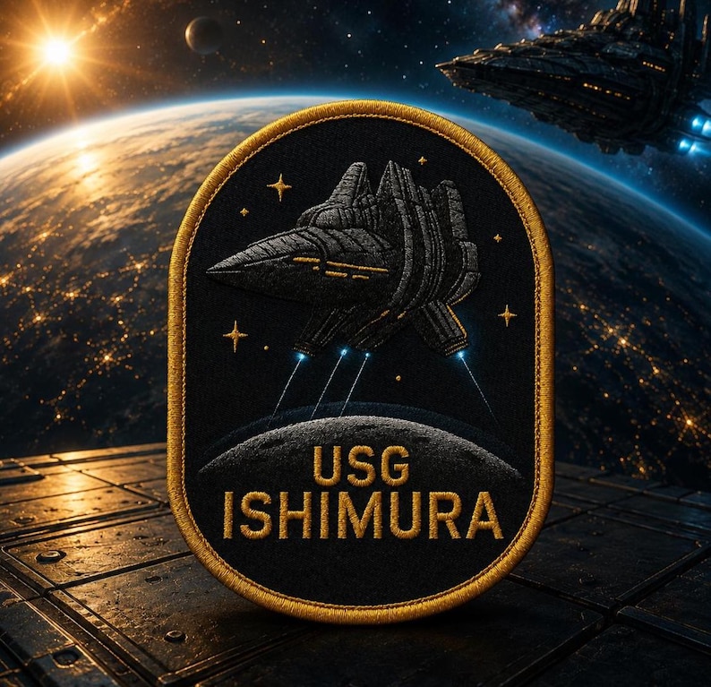 USG Ishimura Patch–geeks and Gamers Iron-on or Sew-on Gaming Horror ...