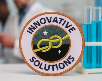 Innovative Solutions Patch/Merit Badge/Scout Style Iron-On  Applique for Jackets, Backpack/Camping Gear/Kids Patch/DIY Embroidery