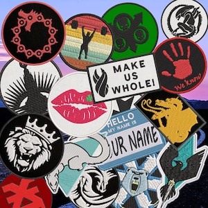 Palestinian Flag Patch/Iron-On Patch/Sew-on Applique for Uniform, Jacket, Gear/Travel Souvenir/Biker Patch/MC Club/Military Veteran image 12