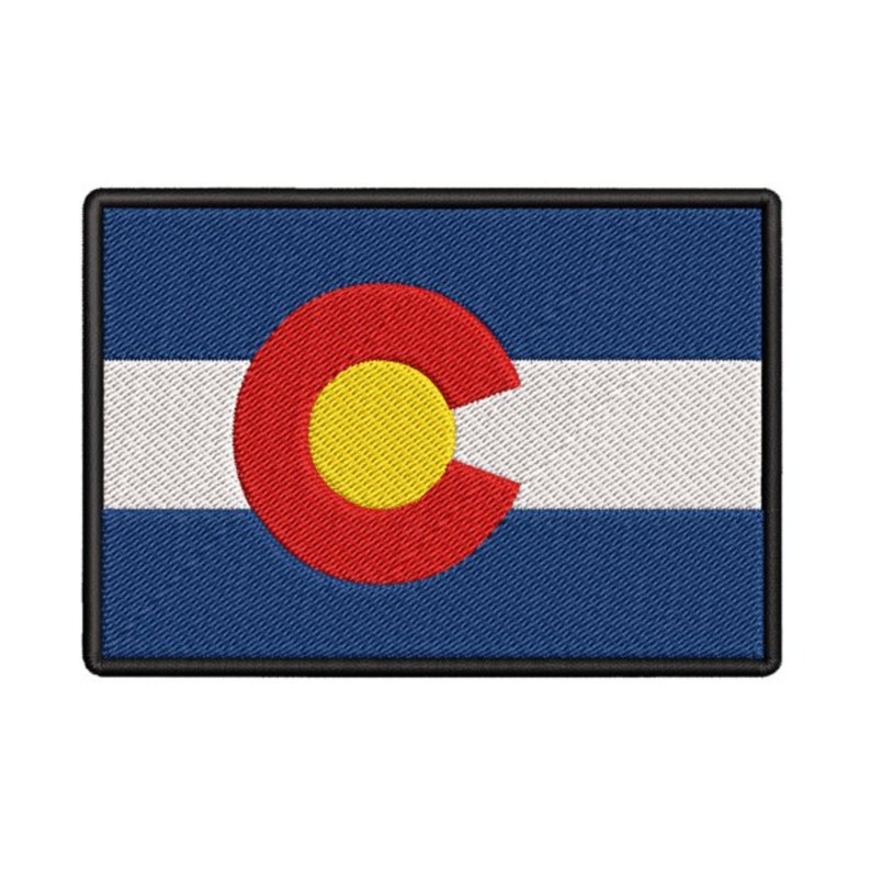 Colorado Tactical Flag Patch Colorado Tactical Flag Patch