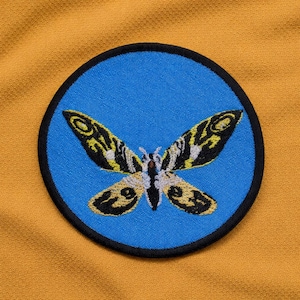 Toppa falena da stirare e cucire, per cosplay, giacca, gilet, zaino, costume, natura, insetto, fantasia, tavolo, estetica, attrezzatura.