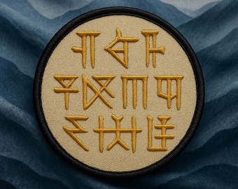 Écusson Samouraï Katana Patch Thermocollant Estampe Japonaise à Thermocoller Transfert Rond à