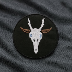 Wendigo Patch/Cryptid Badge/Iron-On Patch/Sew-On Applique for Clothing, Backpacks Jackets, Bigfoot/North America Folklore/Myth
