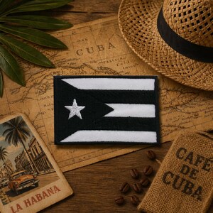 Parche de bandera de Puerto Rico para planchar, para uniforme, chaleco, chaqueta, mochila, viajes, club de motociclistas, veterano militar