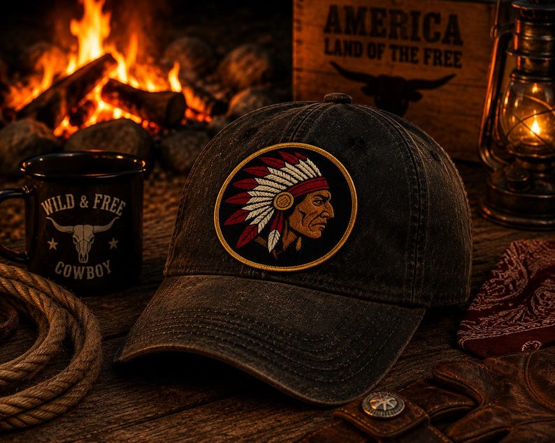 Apache Patch/Warrior Patch/Iron-On Patch/Native American Patch/Sew-On Applique for Backpacks, Hats/Tribal Symbol/Great Plains/DIY/Badge/Logo image 4