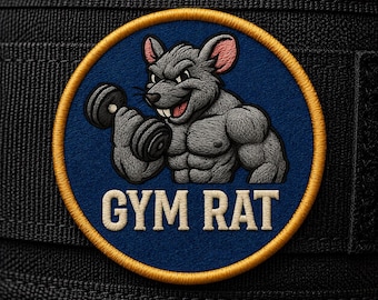 Parche motivacional para el gimnasio, para planchar o coser, insignia de entrenamiento para chaquetas, mochilas y bolsas de gimnasio. Aplique "Levanta pesas".