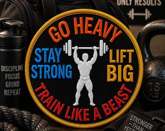 Parche motivacional para el gimnasio "Sin dolor no hay ganancia" para planchar o coser. Insignia de entrenamiento para chaquetas, mochilas y bolsas de gimnasio. Aplique "Levanta pesas".