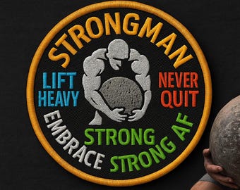 Fitness Motivatiepatch No Pain No Gain Gym opstrijkbare of opgenaaide workoutbadge voor jassen, rugzakken en sporttassen Lift Heavy Appliqué