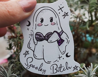 Spooky Bitch Vinyl Sticker