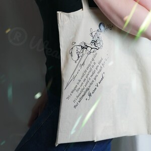 LOKI. inspired/Love is a Dagger /Tote Bag/Jutebeutel/Einkaufstasche/ Tragetasche image 3