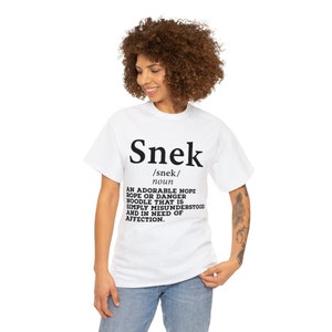 Snek Definition Tee
