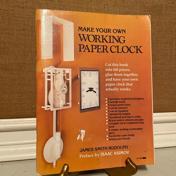 Make Your Own Working Paper Clock