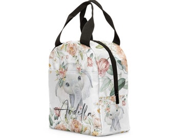 Bolsa de almuerzo personalizada: bolsa isotérmica para aperitivos con nombre personalizado