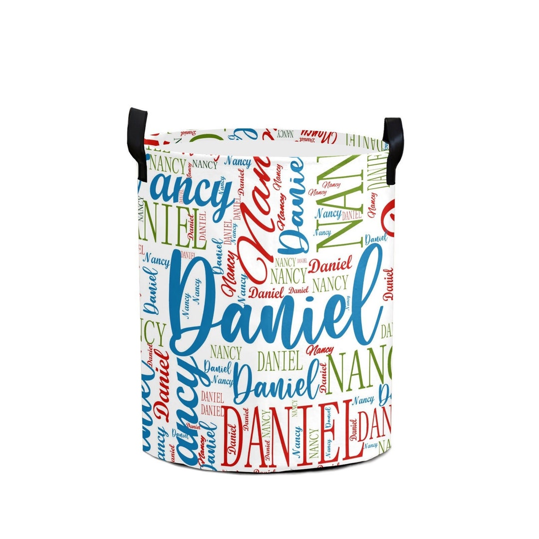 Personalized Laundry Baskets Custom Laundry Hamper Collapsible Clothes