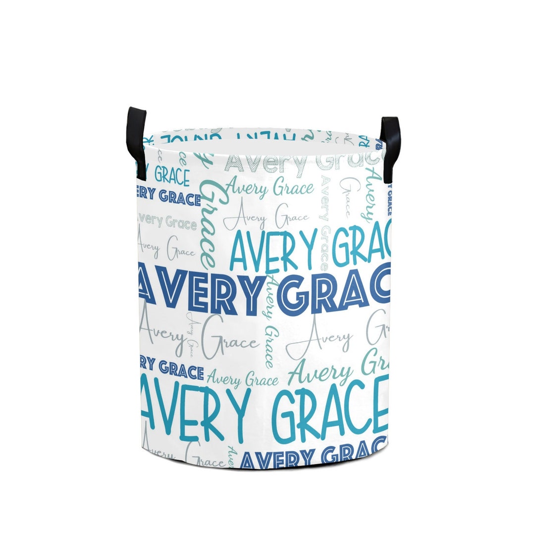 Personalized Laundry Baskets Custom Laundry Hamper Collapsible Clothes