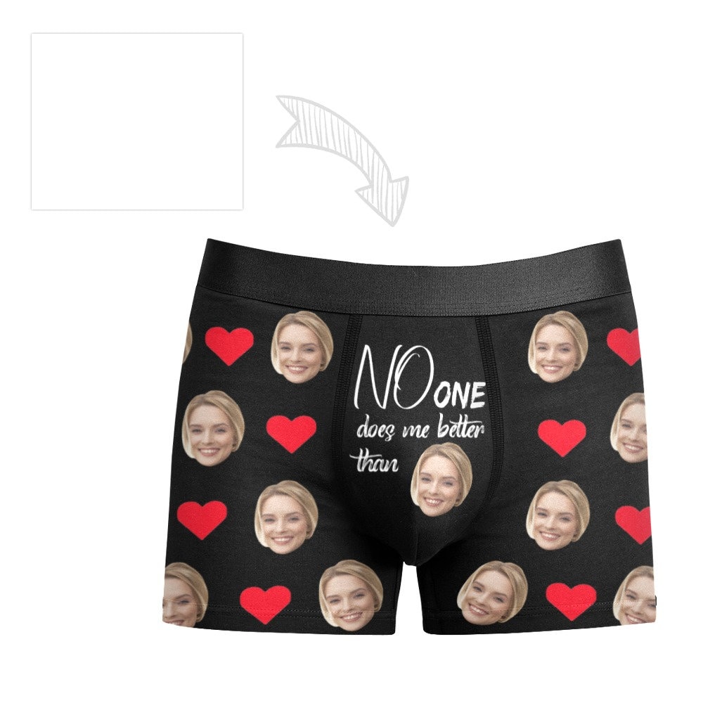 Custom Boxers With Face for Boyfriend Husband Dad Custom Etsy