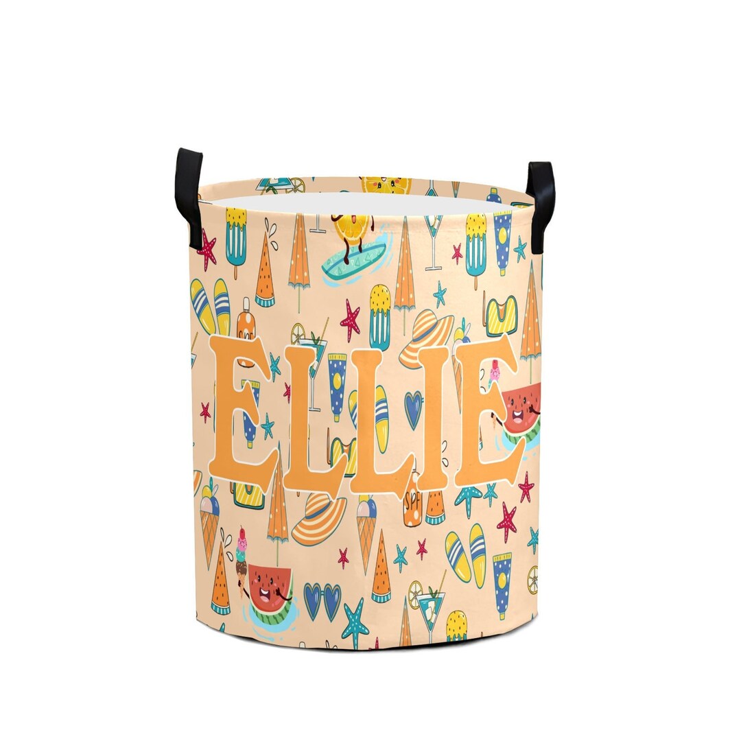Personalized Laundry Baskets Custom Laundry Hamper Collapsible Clothes