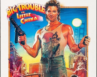 Big Trouble In Little China Poster Etsy